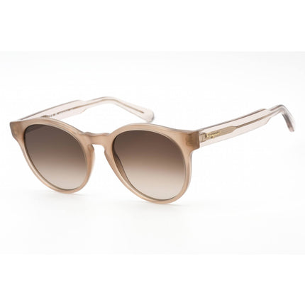 Salvatore Ferragamo Women's Sunglasses - Crystal Sand Plastic Round | SF1068S 278 ,