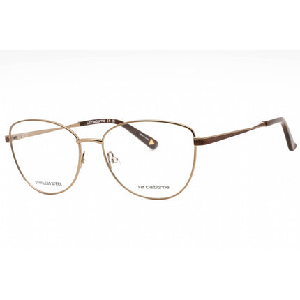 Liz Claiborne Women's Eyeglasses - Brown Cat Eye Full Rim Frame | L 672 009Q 00 ,