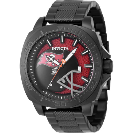 Invicta Men's Watch - NFL Tampa Bay Buccaneers Quartz Red, Black and Grey Dial | 47878 ,