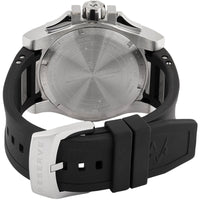 Invicta Men's Watch - Excursion Quartz Black/Silver Tone Rubber/Steel Strap | 46485 ,