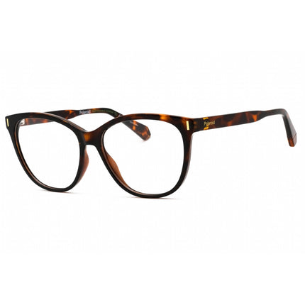 Polaroid Core Women's Eyeglasses - Havana Cat Eye Plastic Frame | PLD D463 0086 00 ,