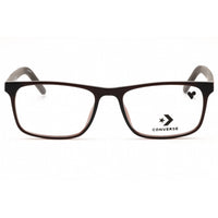 Converse Men's Eyeglasses - Crystal Brazil Nut Rectangular Full Rim Frame | CV5059 201 ,