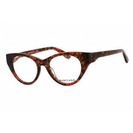 Guess By Marciano Women's Eyeglasses - Pink/Other Acetate Cat Eye Frame | GM0362-S 074 ,