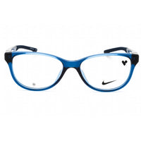 Nike Women's Eyeglasses - Industrial Blue Cat Eye Full Rim Frame | NIKE 7155 423 ,