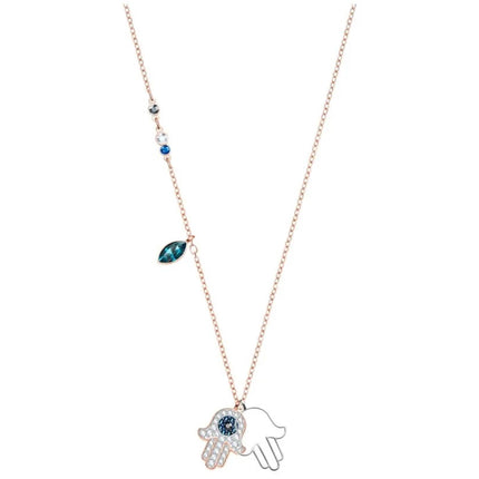 Swarovski Women's Necklace - Swarovski Symbolic Hamsa Hand Pendant | 5396882 ,