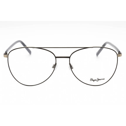 Pepe Jeans Women's Eyeglasses - Black Metal Aviator Full Rim Frame | PJ1293 C1 ,