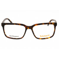 Timberland Men's Eyeglasses - Havana/Other Rectangular Acetate Frame | TB1580 056 ,