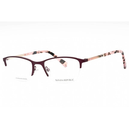 Banana Republic Women's Eyeglasses - Matte Violet Metal Cat Eye Frame | BR 212 01JZ 00 ,