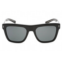 Dolce & Gabbana Men's Sunglasses - Black Square Frame Dark Grey Lens | 0DG4420F 501/87 ,