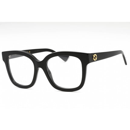Gucci Women's Eyeglasses - Black Cat Eye Full Rim Frame Clear Demo Lens | GG1258O 004 ,