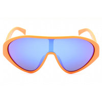 Moschino Unisex Sunglasses - Orange Plastic Shield Full Rim Frame | MOS157/S 0L7Q Z0 ,