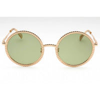 Lacoste Women's Sunglasses - Gold Metal Round Full Rim Frame | L252S RICKY REGAL 714 ,