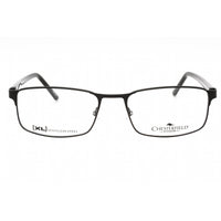 Chesterfield Men's Eyeglasses - Matte Black Metal Rectangular Frame | CH 85XL 0003 00 ,