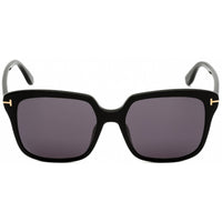 Tom Ford Women's Sunglasses - Shiny Black Plastic Square Full Rim Frame | FT0788 01A ,