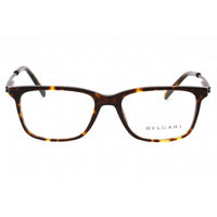 Bvlgari Men's Eyeglasses - Dark Havana Plastic Full Rim Rectangular | 0BV3053 504 ,