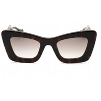 Gucci Women's Sunglasses - Havana Cat Eye Full Rim Plastic Frame | GG1552S 002 ,