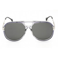 Gucci Men's Sunglasses - Grey/Silver Plastic Aviator Full Rim Frame | GG1104S 001 ,