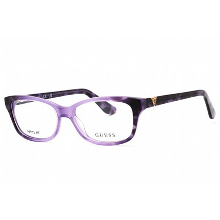 Guess Women's Eyeglasses - Violet/Other Rectangular Full Rim Frame | GU2948 083 ,