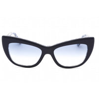 Dolce & Gabbana Women's Sunglasses - Blue On Blue Maiolica Cat Eye | 0DG4417 341419 ,