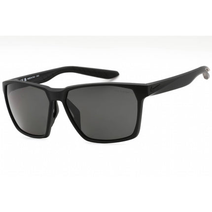 Nike Unisex Sunglasses - Matte Black Rectangular Full Rim | NIKE MAVERICK P EV1097 001 ,