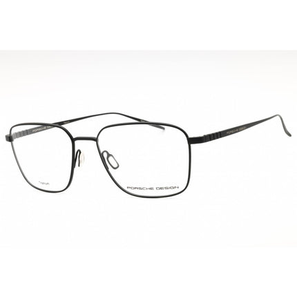 Porsche Men's Eyeglasses - Black Titanium Full Rim Frame Clear Demo Lens | P8372 A ,
