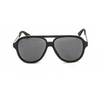 Gucci Men's Sunglasses - Black Plastic Aviator Full Rim Frame | GG0688S 001 ,