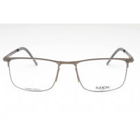 Flexon Men's Eyeglasses - Light Gunmetal Metal Rectangular Frame | FLEXON B2005 032 ,