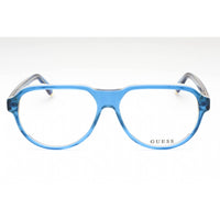 Guess Men's Eyeglasses - Blue/Other Plastic Shape Full Rim Frame | GU50090 092 ,