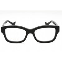 Gucci Women's Eyeglasses - Black Plastic Rectangular Full Rim Frame | GG1259O 001 ,