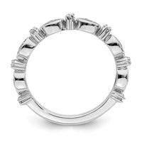 Sterling Silver Stackable Expressions Diamond Ring | QSK2179 ,