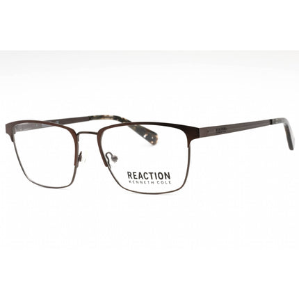 Kenneth Cole Reaction Men's Eyeglasses - Matte Dark Brown Metal Frame | KC0871 049 ,