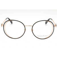 Christian Lacroix Women's Eyeglasses - Gold/Black Metal Round Shape Frame| CL3070 006 ,