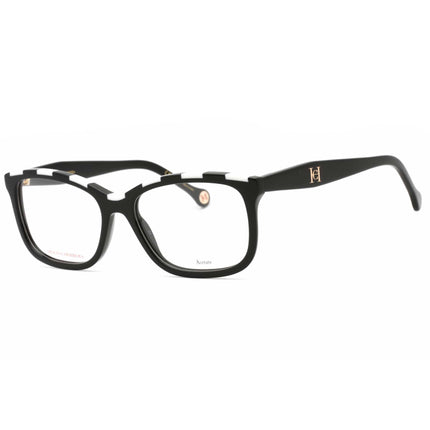 Carolina Herrera Women's Eyeglasses - Black White Plastic Cat Eye | HER 0147 080S 00 ,