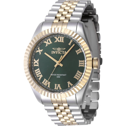 Invicta Men's Watch - Specialty Quartz Green Dial Two Tone Steel Bracelet | 47403 ,