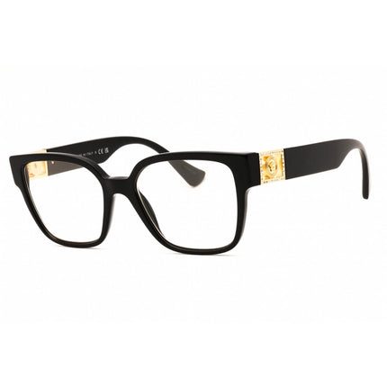 Versace Women's Eyeglasses - Black Plastic Square Full Rim Frame | 0VE3329B GB1 ,