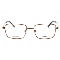 Flexon Men's Eyeglasses - Dark Brown Rectangular Full Rim Frame | FLEXON H6058 205 ,