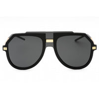 Dolce & Gabbana Men's Sunglasses - Black Aviator Shape Full Rim Frame | 0DG6195 501/87 ,