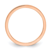 10K Rose Gold 1.2mm Criss-Cross Pattern stackable Band | 1STK20-120R ,