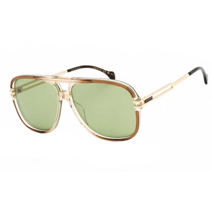 Gucci Men's Sunglasses - Brown/Gold Full Rim Plastic Frame | GG1105S 003 ,