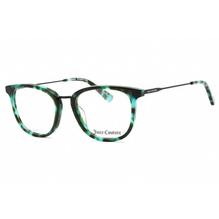 Juicy Couture Women's Eyeglasses - Green Havana Cat Eye Plastic Frame | JU 219 0XGW 00 ,