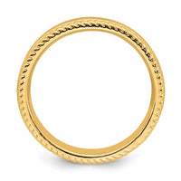 Sterling Silver Stackable Expressions Gold-plated Ring | QSK310 ,