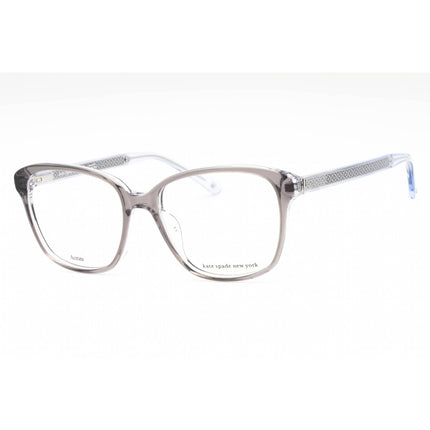 Kate Spade Women's Eyeglasses - Grey Plastic Full Rim Cat Eye Frame | ACERRA 0KB7 00 ,