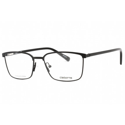 Liz Claiborne Men's Eyeglasses - Matte Black Metal Rectangular Frame | CB 261 003 ,