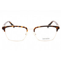 Guess Men's Eyeglasses - Dark Havana Rectangular Full Rim Metal Frame | GU50062 052 ,