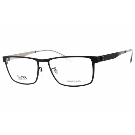 Hugo Boss Men's Eyeglasses - Matte Black Ruthenium Metal Frame | BOSS 1342/F 0TI7 00 ,