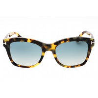 Tom Ford Women's Sunglasses - Colored Havana Acetate Cat Eye Full Rim | FT0614 55B ,