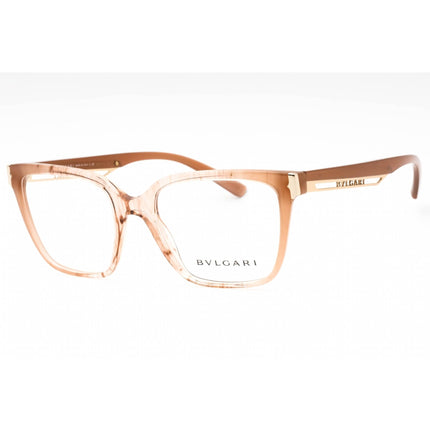 Bvlgari Women's Eyeglasses - Opal Pink Striped Gradient Cat Eye Frame | 0BV4208 5510 ,