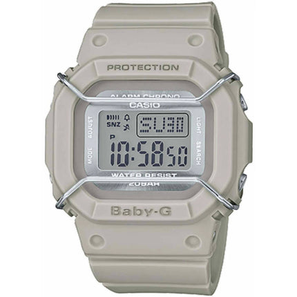 Casio Women's Watch - Baby-G Grey Digital Dial Resin Strap Chronograph | BGD501UM-8 ,