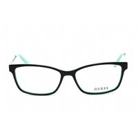 Guess Unisex Eyeglasses - Black Acetate Rectangular Shape Full Rim Frame | GU2538 005 ,
