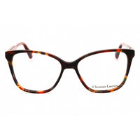Christian Lacroix Women's Eyeglasses - Havana Plastic Cat Eye Full Rim | CL1144 129 ,